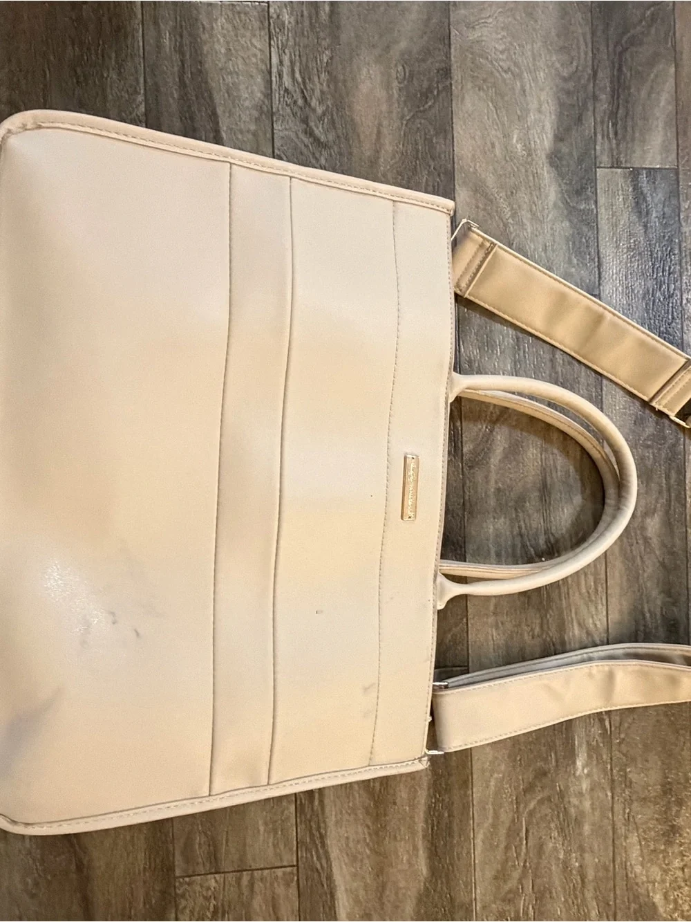 Simply Southern Women's Cream Tote Bag with Shoulder Strap